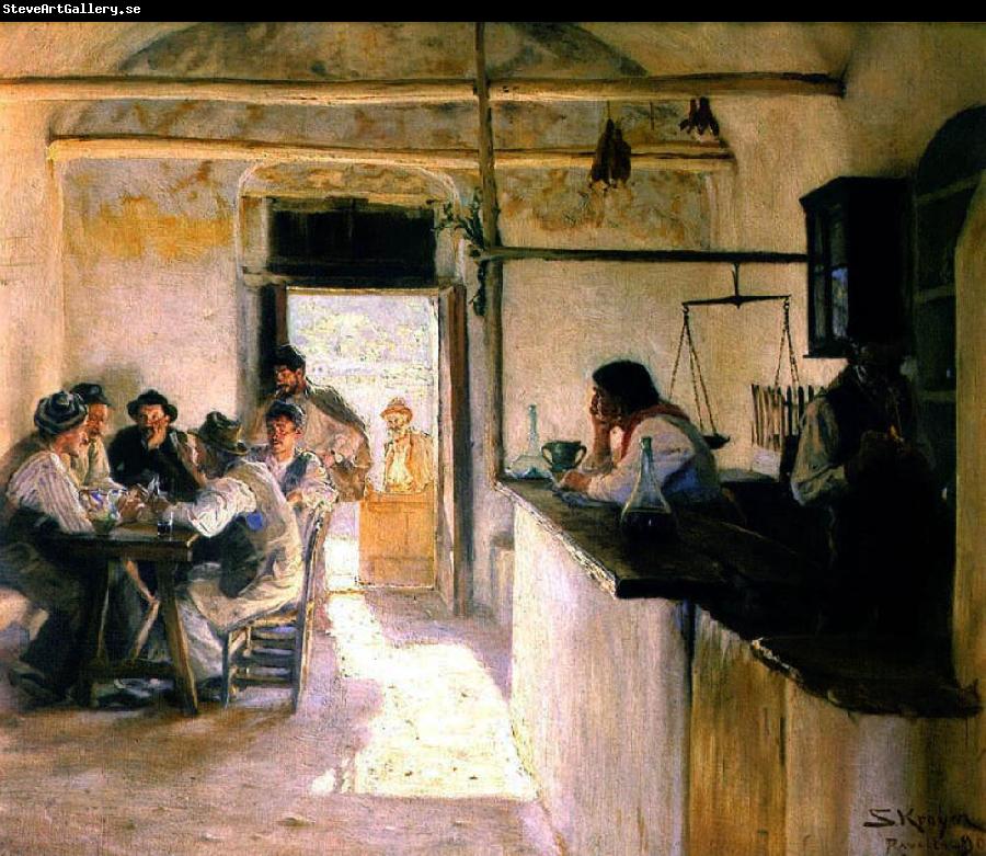 Peter Severin Kroyer Osteria Ravello Italy